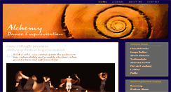 Desktop Screenshot of alchemydance.com.au